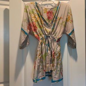 Johnny Was Floral print blouse